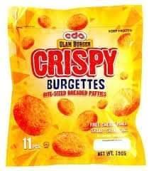 CDO CRISPY BURGETTES 150G