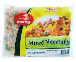 MARBY MIXED VEG 500GM