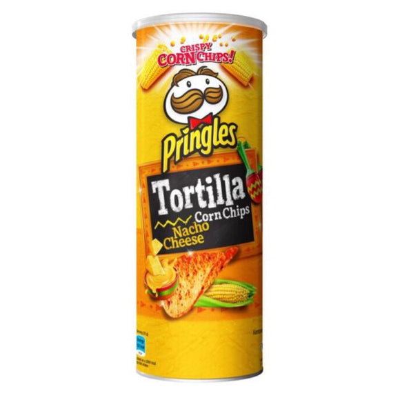 PRINGLES TORTILLA NACHO CHSE 110G