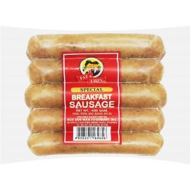 FAT & THIN BREAKFAST SAUSAGE 400GM