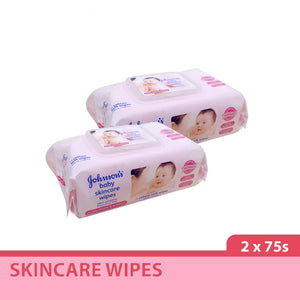 J&J SKINCARE WIPES 75`S 2+1F