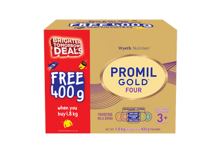 PROMIL GOLD 4 1.8KG FREE 400G