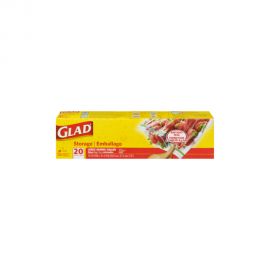 GLAD LOCK STORAGE BAGS-L