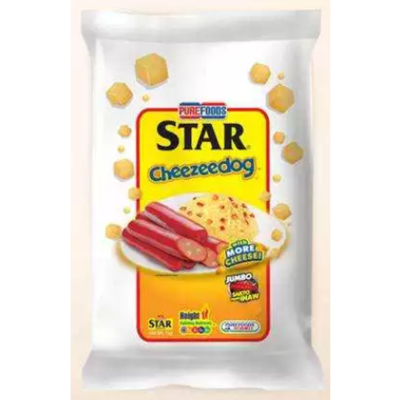 PURE FOODS STAR CHEEZEEDOG 1KG JBO