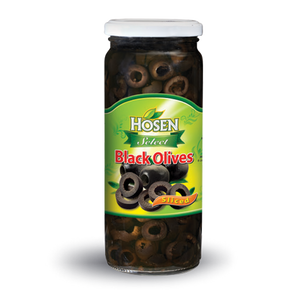 HOSEN BLACK OLIVES SLICED 345G