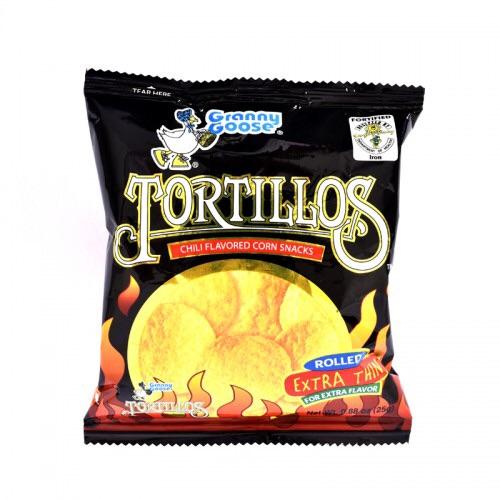 GG TORTILLOS CHILI 25GM