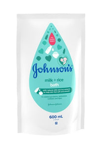 JB BATH MILK+RICE 600ML REF