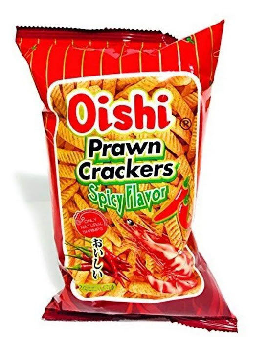 OISHI PRAWN SPICY 28GM