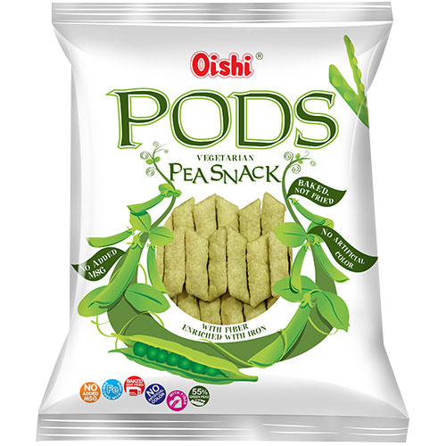 PODS PEA SNACK 28GM