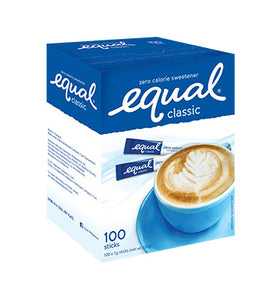 EQUAL SWEETENER 100`S