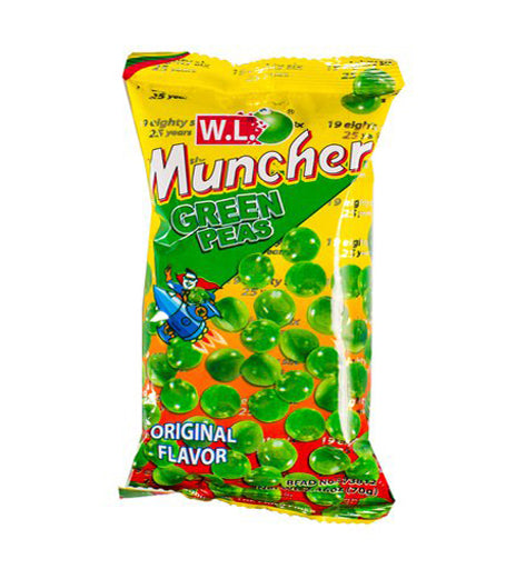 MUNCHER GRN PEAS ORIG 70GM