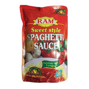 RAM SPAGHETTI SAUCE SWEET 560GM