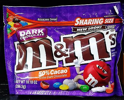 M&M DARK CHOCO 10.10 OZ