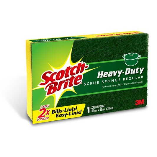 SCOTCH BRITE HD SCRUB SPONGE REG