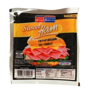 PURE FOODS SWEET HAM SLICED 250GM