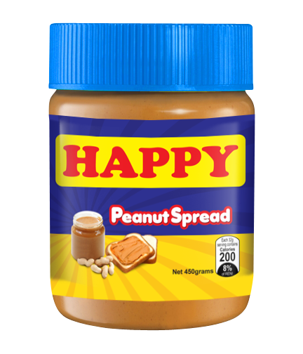 HAPPY PEANUT SPREAD 450G